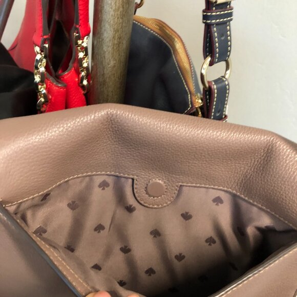 KATE SPADE color block shoulder & crossbody bag - Picture 12 of 15